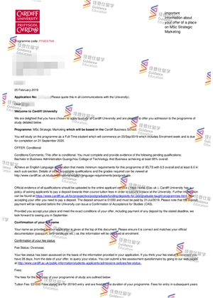 Cardiff University- Msc Strategic Marketing