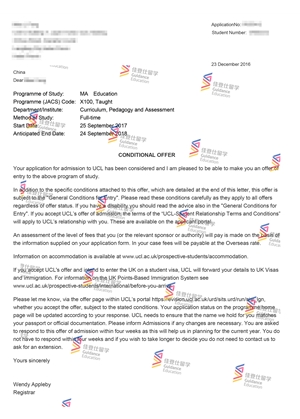 King's College London-  Education MA